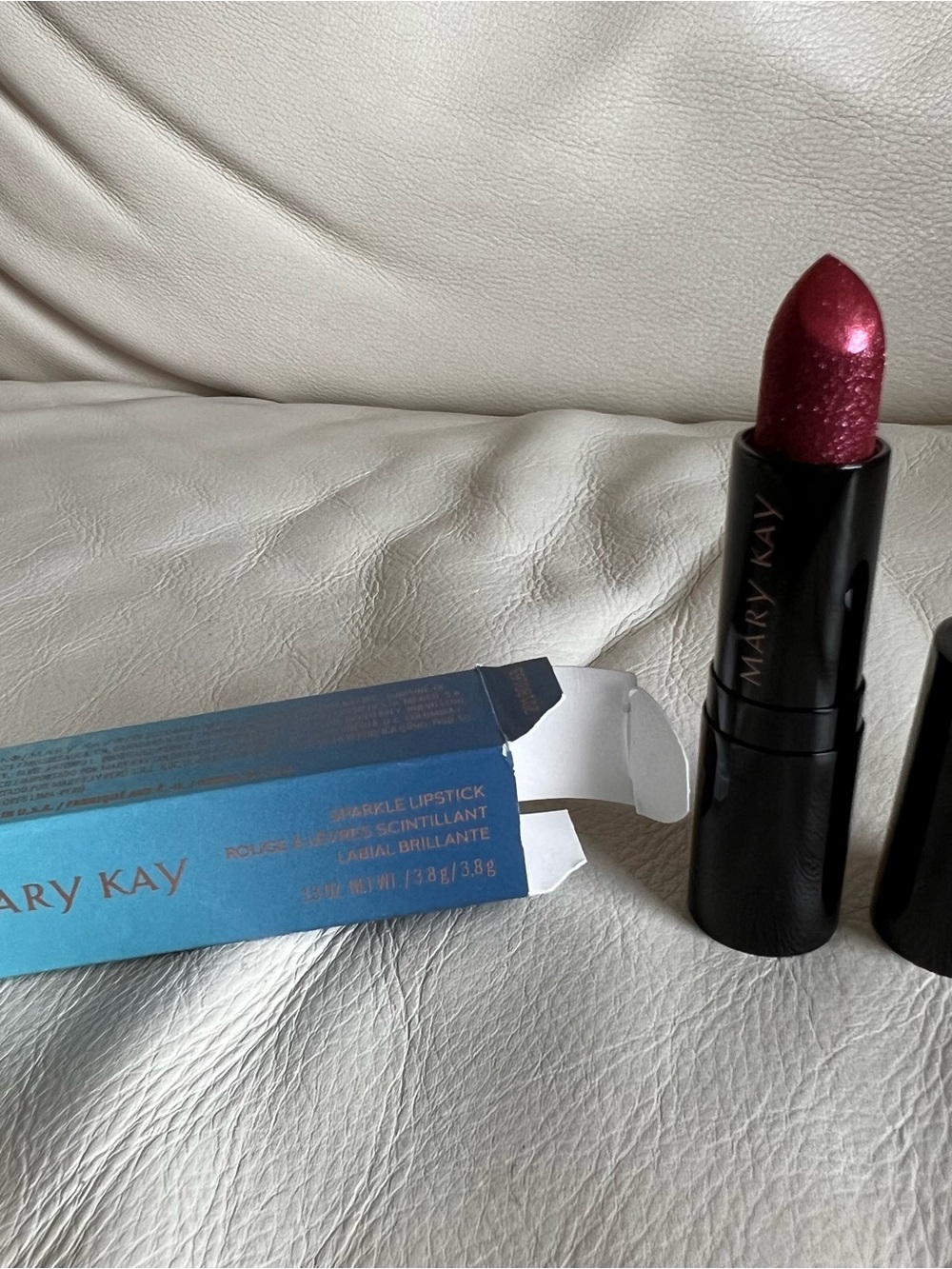 Mary Kay Sparkle Lipstick Ruby Made in USA